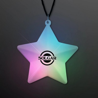 Shining Star Deco Light Necklace - PRINTED